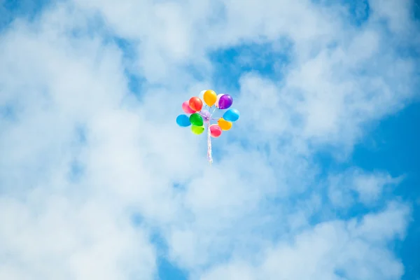 Balloons in the sky — Stock Photo, Image