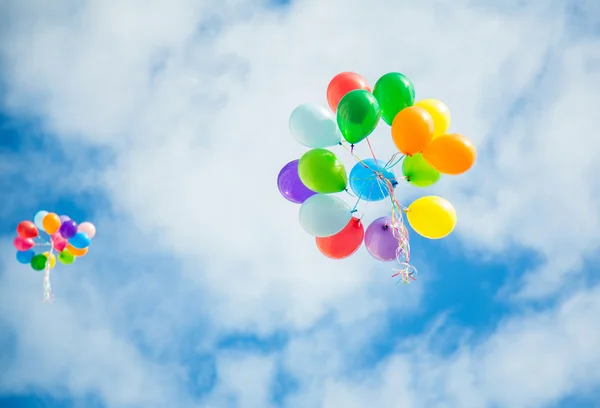 Balloons in the sky — Stock Photo, Image