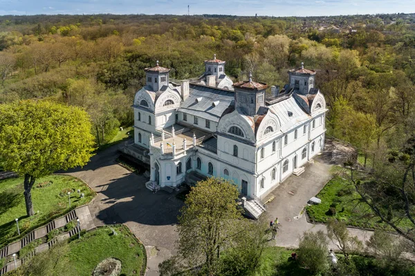 Aerial View Lopukhins Demidovs Palace Korsun Shevchenkivsky Historical Cultural Reserve — Zdjęcie stockowe