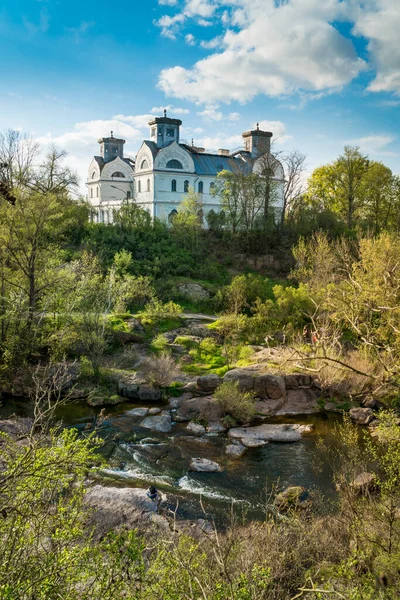 View Lopukhins Demidovs Palace Korsun Shevchenkivsky Historical Cultural Reserve Ukraine — Stock Fotó
