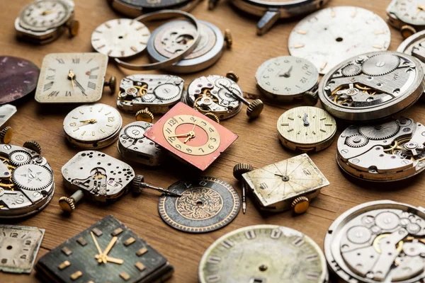 Time and clock mechanisms — Stock Photo, Image