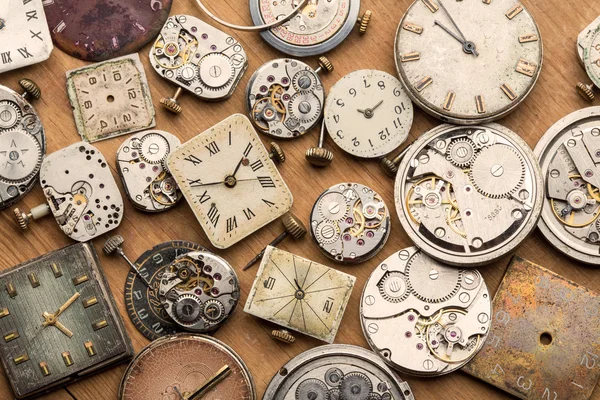 Time and clock mechanisms — Stock Photo, Image