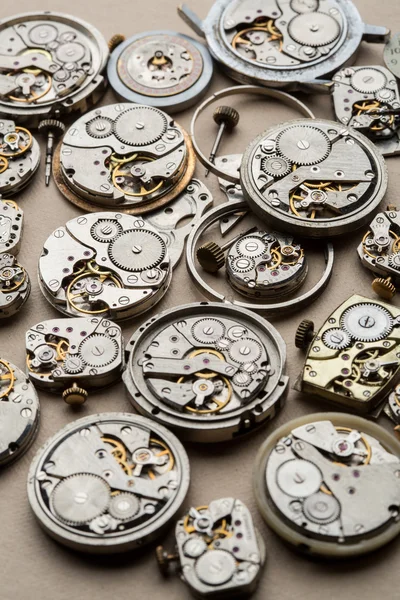時間と時計のメカニズム — ストック写真