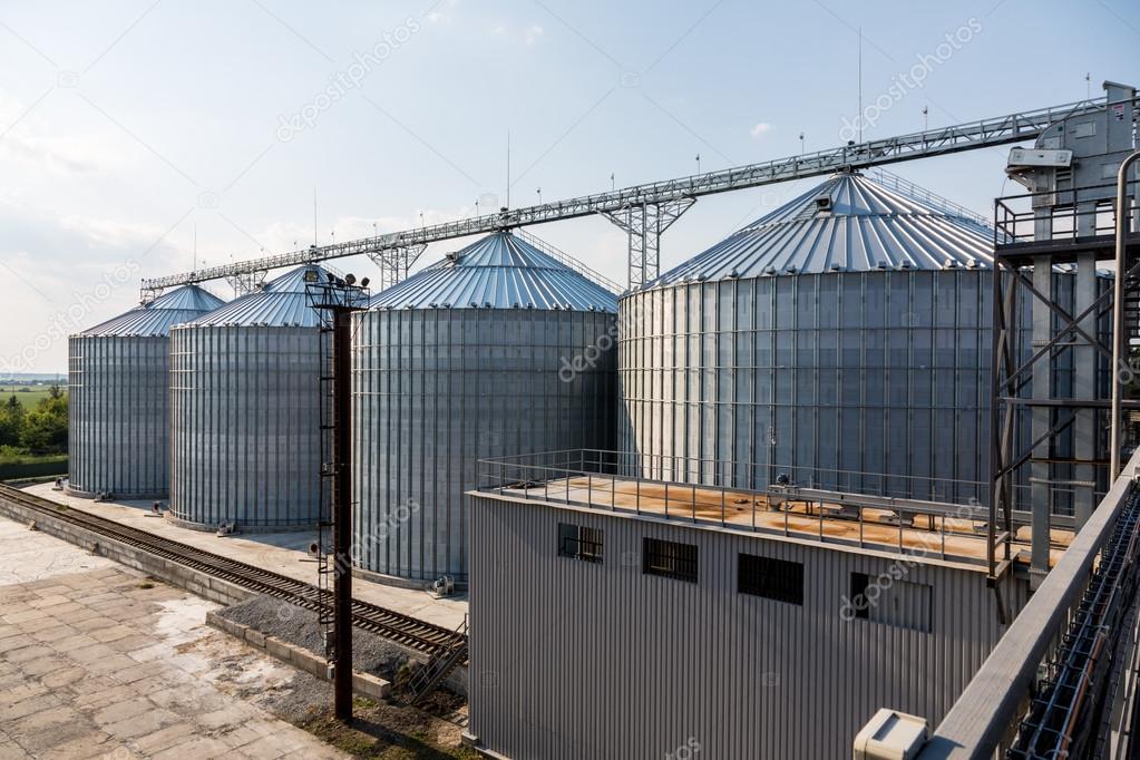 Grain elevator in rural zone