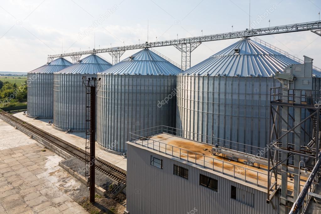 Grain elevator in rural zone