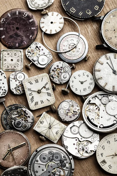 Time and clock mechanisms. — Stock Photo, Image