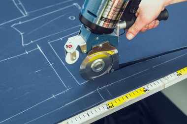 Kesme Tekstil dikiş imalatı