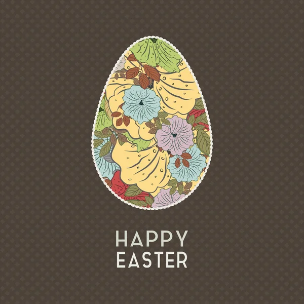 Easter Grunge Background — Stock Vector