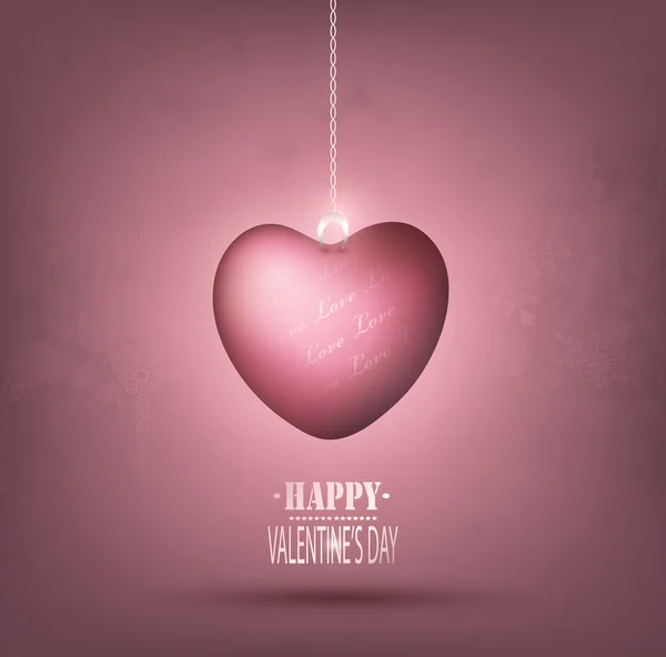 Valentine's Day Background — Stock Vector