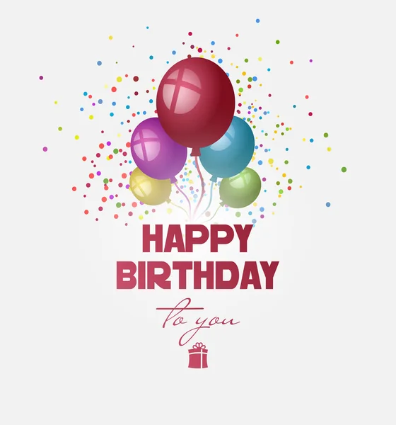 Happy Birthday — Stock Vector