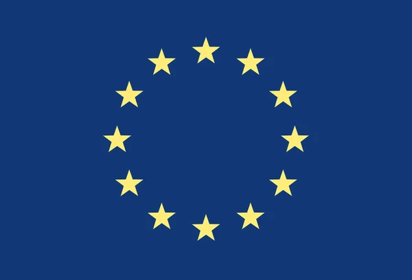 Bandeira da Europa — Vetor de Stock