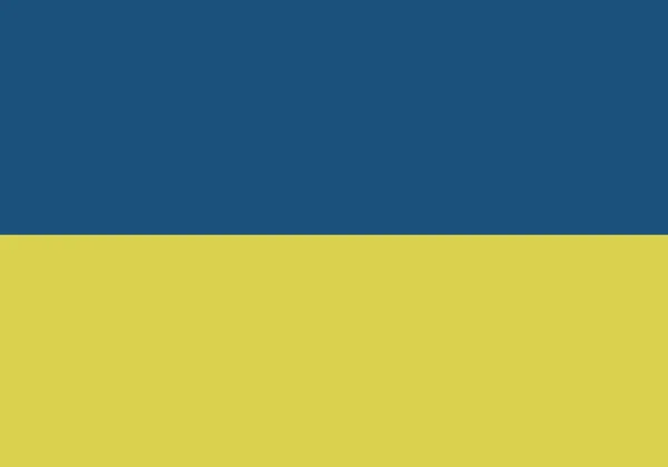Flaga Ukrainy — Wektor stockowy
