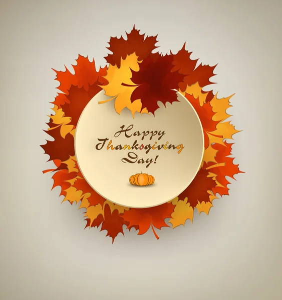 Happy Thanksgiving — Stock Vector