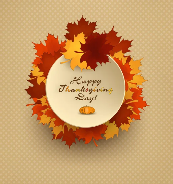 Happy Thanksgiving — Stock Vector