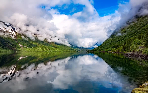 Bella Natura Norvegia . — Foto Stock