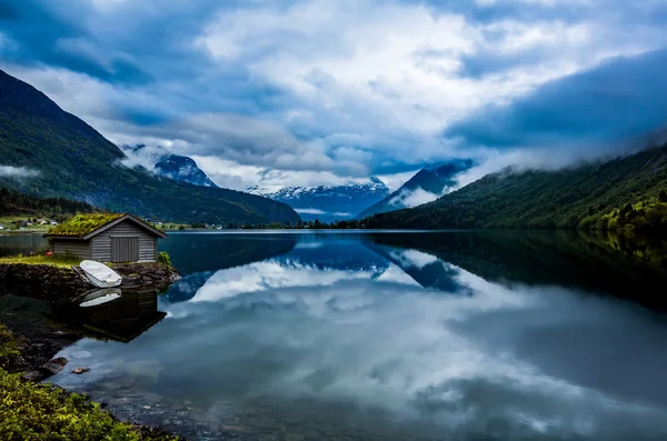아름 다운 자연 노르웨이. — 스톡 사진