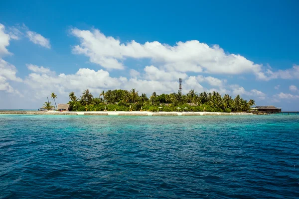 Ocean indyjski Malediwy — Zdjęcie stockowe