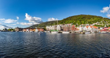Bergen panorama Norveç