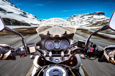 Motorcu birinci şahıs bakış