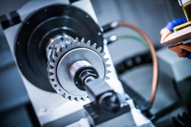 Metal işleme Cnc freze makinesi.