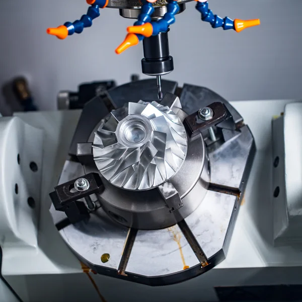 Metalworking CNC milling machine. Stock Photo by ©cookelma 153923084