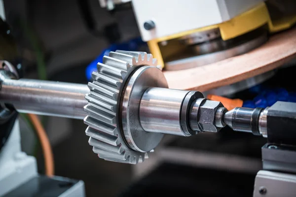 Metallverarbeitende CNC-Fräsmaschine. — Stockfoto