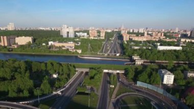 Çevre yolu havadan görünümü