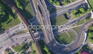 Çevre yolu havadan görünümü