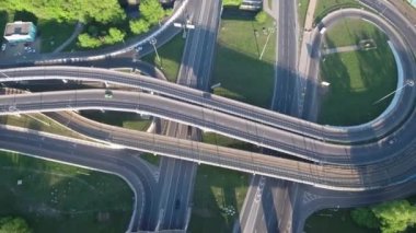 Çevre yolu havadan görünümü