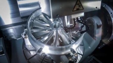 Metal işleme Cnc freze makinesi