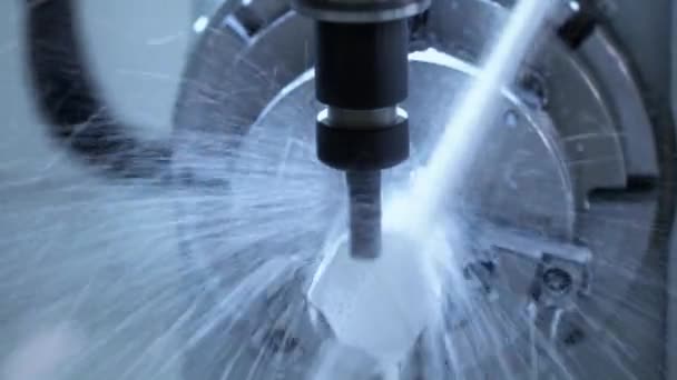 금속 가공 Cnc 밀링 머신 — 비디오