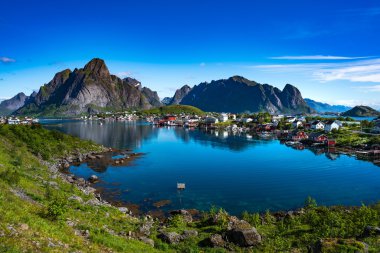 Lofoten bir adalar ilçe Nordland, Norveç içinde olduğunu.