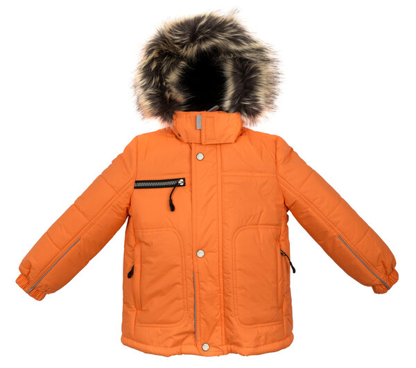 Warm jacket isolated