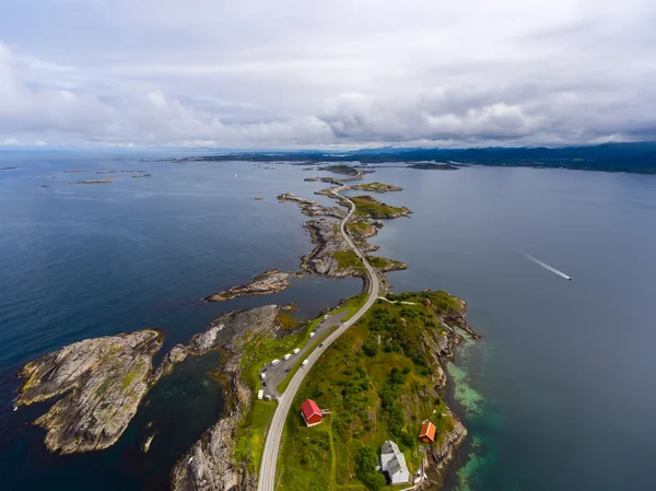 Atlantského oceánu road — Stock fotografie