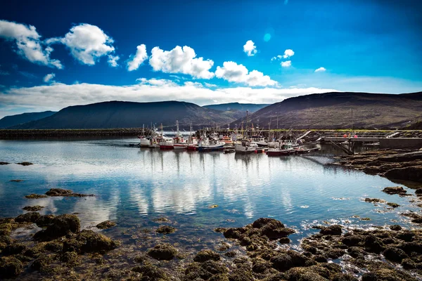 Navios de pesca de cais — Fotografia de Stock