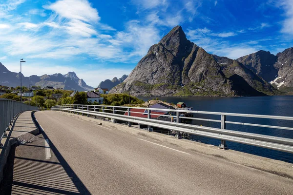 Лофотен Англ Lofoten Архіпелагова Панорама Окрузі Нордланд Норвегія Відомий Своїми — стокове фото