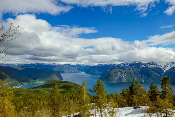 美しい自然 ノルウェーの自然景観 — ストック写真