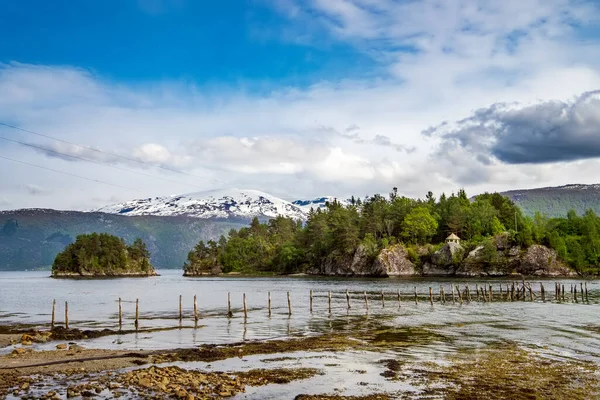 美丽的自然挪威自然景观 — 图库照片