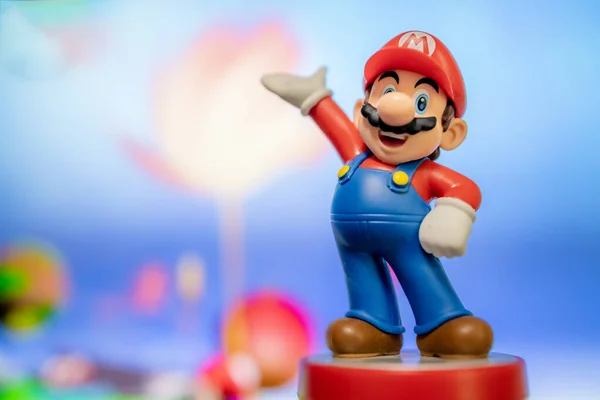 Moscow Rusia Agosto 2020 Super Mario Bros Figura Personaje Super — Foto de Stock