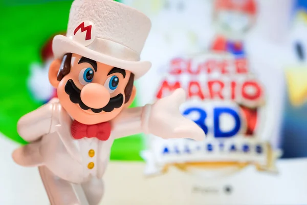 Moscow Russia August 2020 Super Mario Bros Figure Character Super — Stock Photo, Image