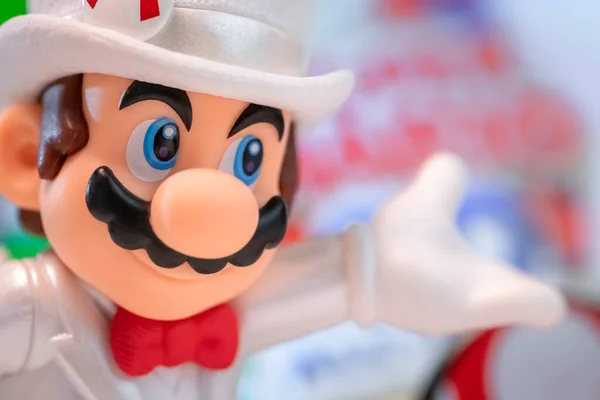 Moscow Russia Augusztus 2020 Super Mario Bros Figura Karakter Super — Stock Fotó