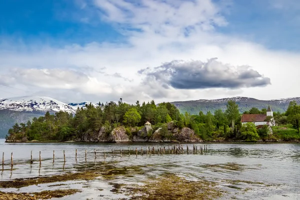 Prachtige Natuur Noorwegen Natuurlijk Landschap — Stockfoto