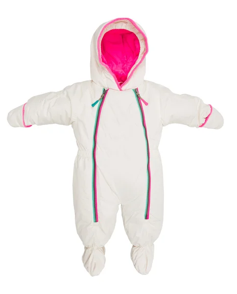 Barn snowsuit kappa — Stockfoto