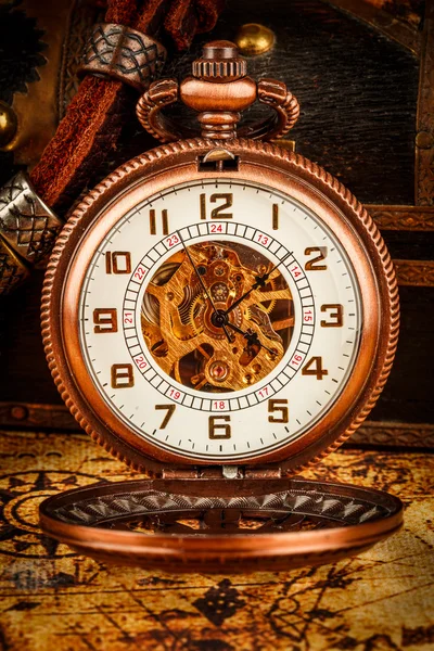 Vintage pocket watch — Stockfoto