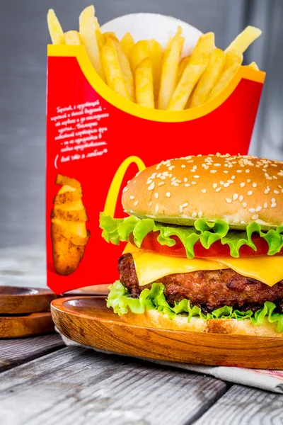 McDonald's élelmiszer. — Stock Fotó