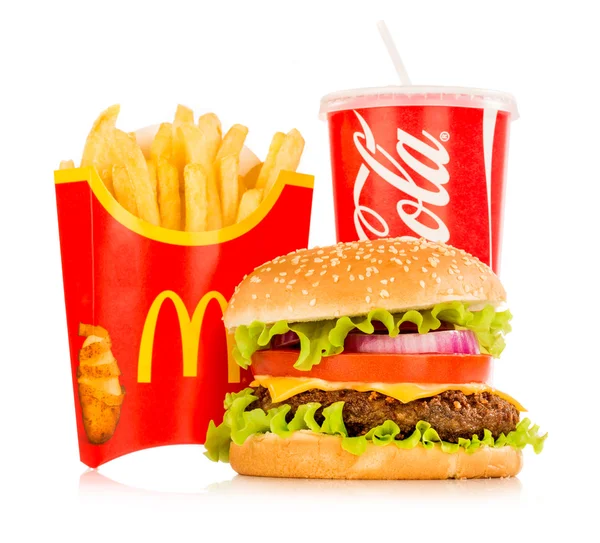 Comida do McDonald 's . — Fotografia de Stock