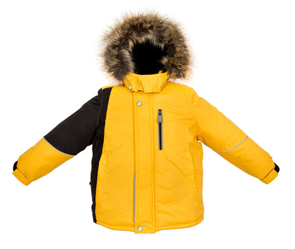 Warm jacket isolated