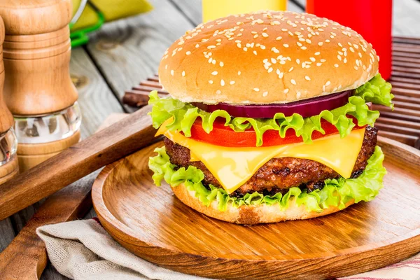 Burger — Stockfoto