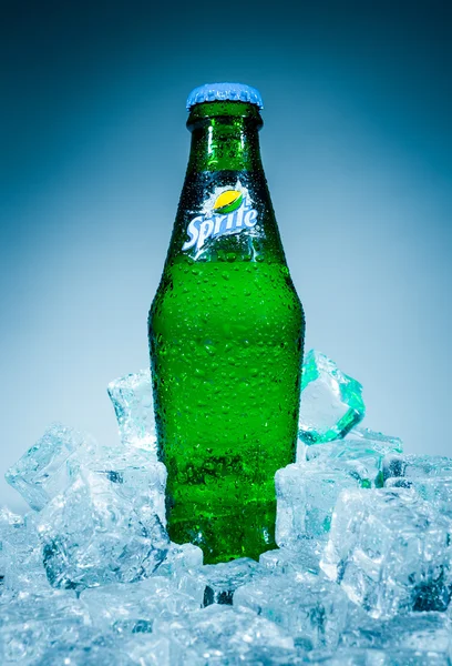 Fles frisdrank sprite — Stockfoto