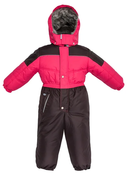 Gyermek snowsuit kabát — Stock Fotó